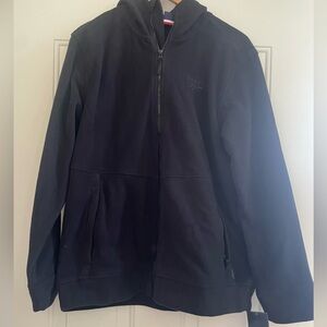 Reebok Men’s Black Full Zip Fleece Hoodie Jacket‎ Size Large L NWT $80 MSRP